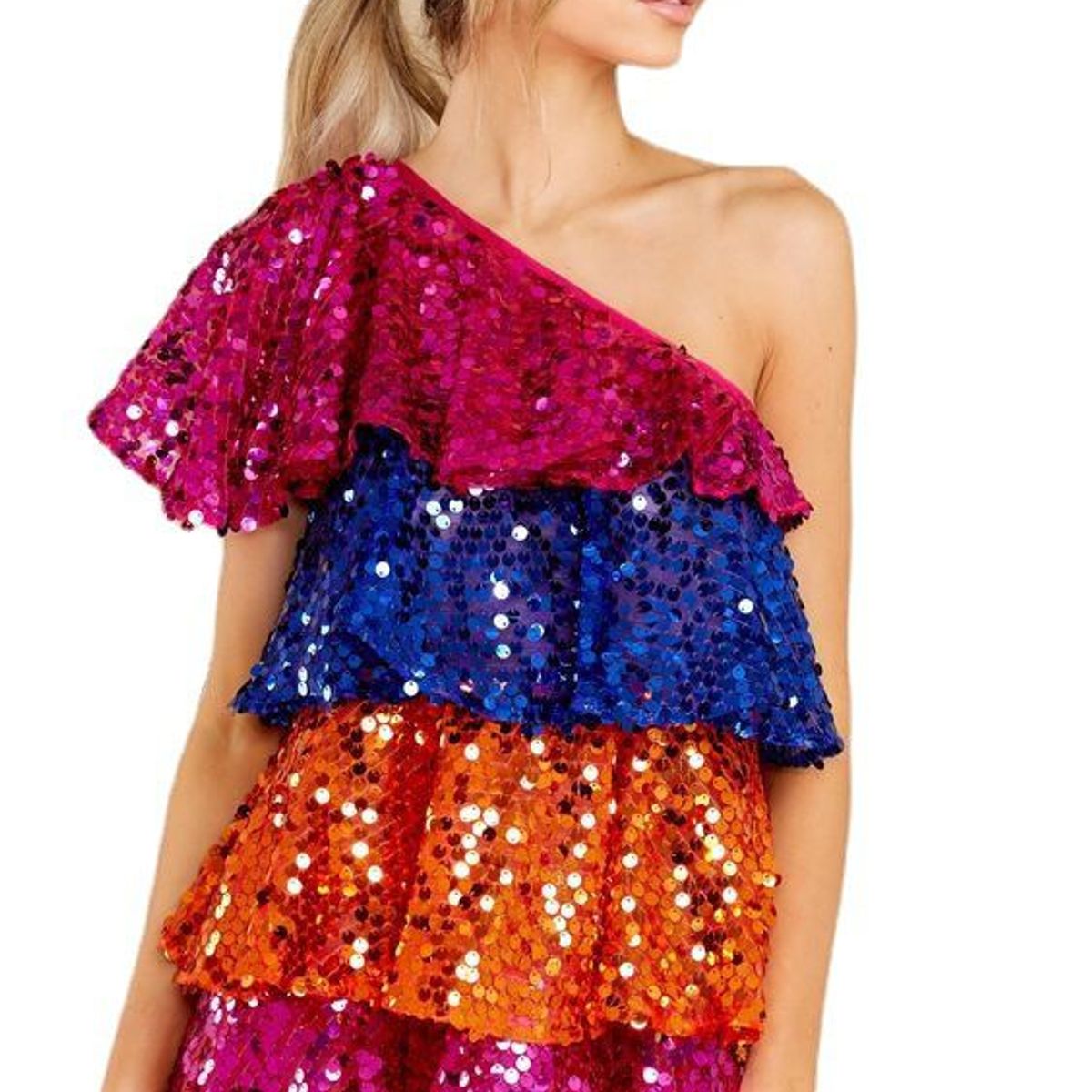 BLWOENS - Vestido de fiesta elegante para mujer