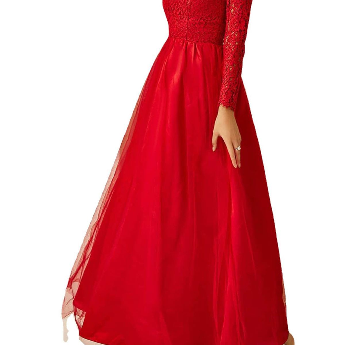 GENERICO - Vestido de fiesta elegante para mujer