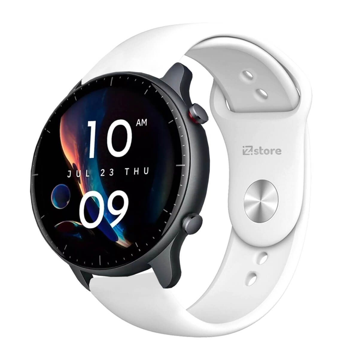 GENERICO - Correa Compatible Con Amazfit GTR2 Blanco 22mm