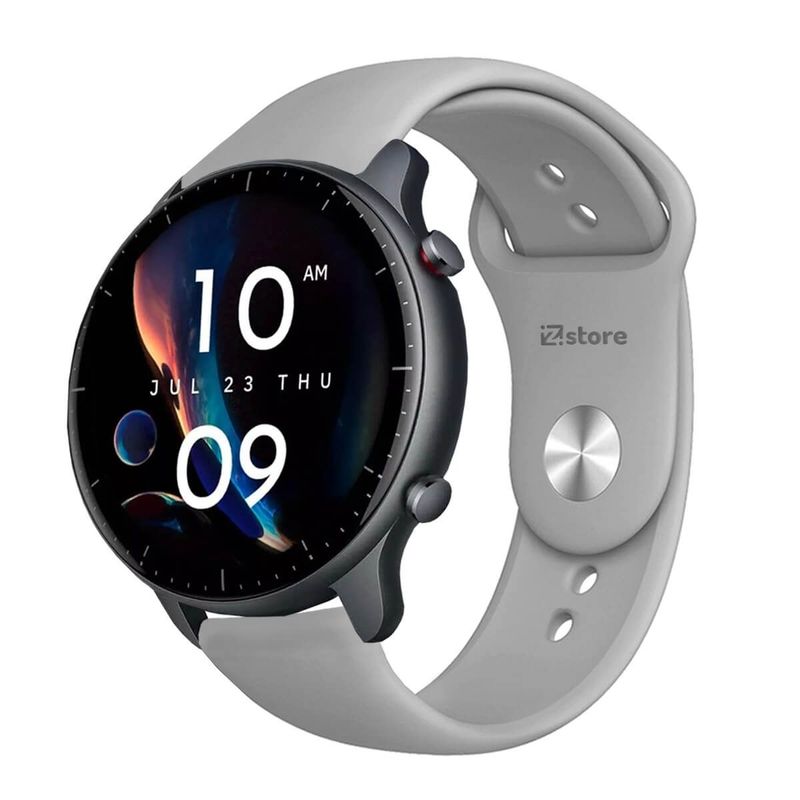 GENERICO - Correa Compatible Con Amazfit GTR2 Gris 22mm