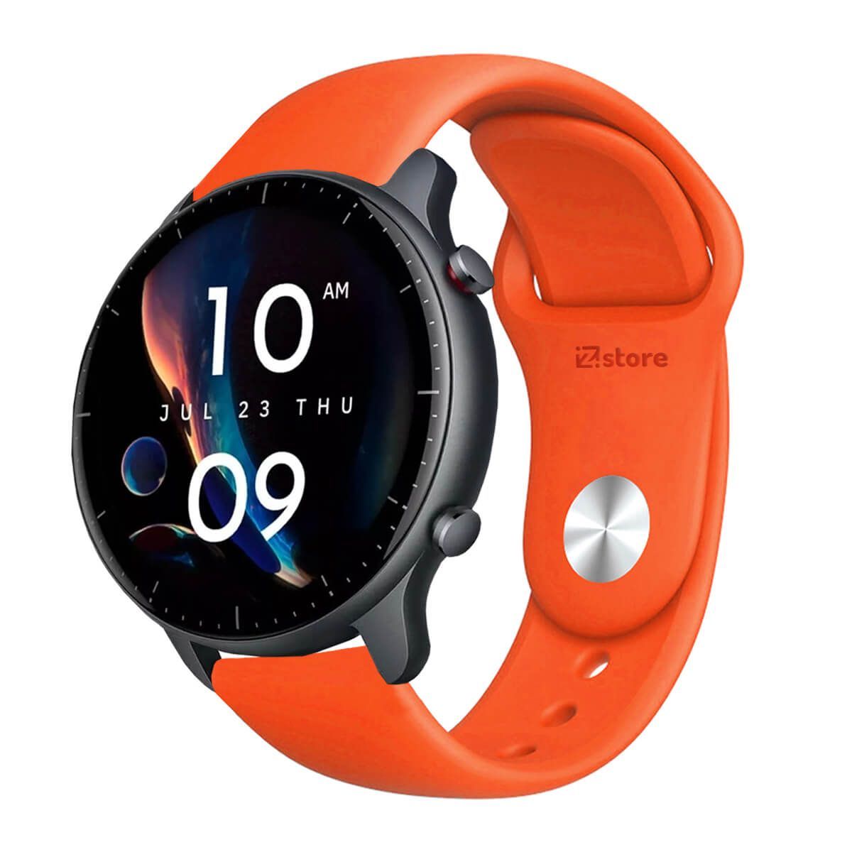 GENERICO - Correa Compatible Con Amazfit GTR2 Naranja 22mm