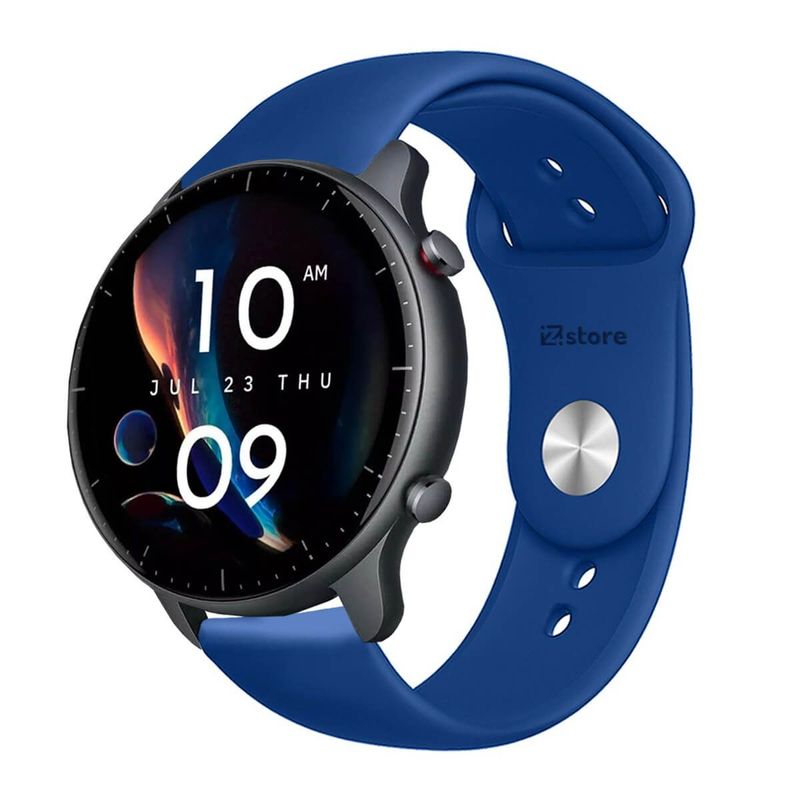 GENERICO - Correa Compatible Con Amazfit GTR2 Azul 22mm