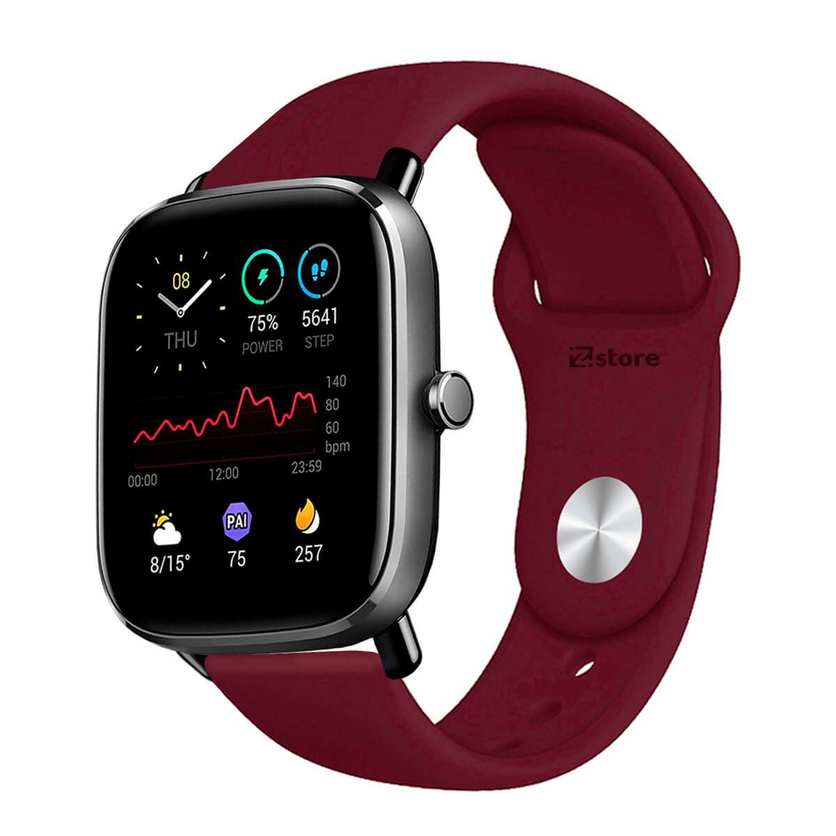 GENERICO - Correa Compatible Con Amazfit GTS2 Vino Broche 20mm