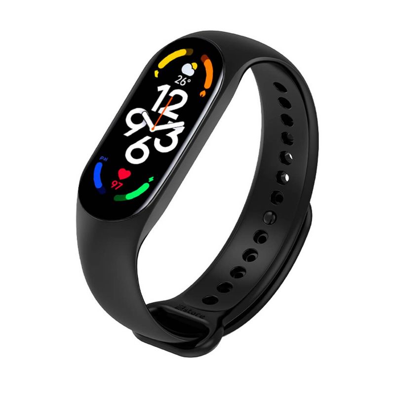 GENERICO - Correa Compatible Con Xiaomi Mi Band 7 Negro