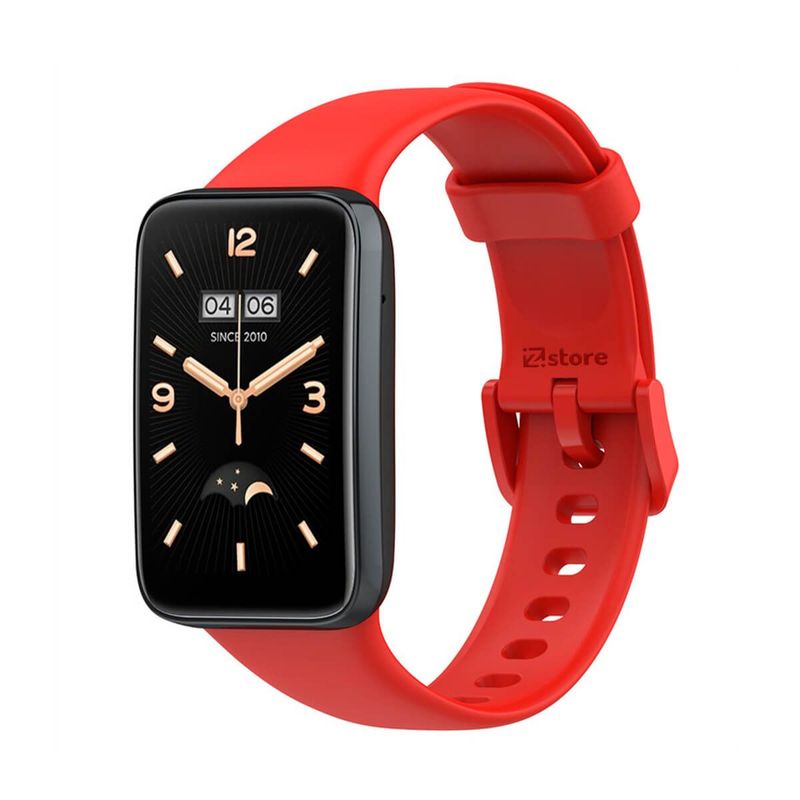 GENERICO - Correa Compatible Con Xiaomi Mi Band 7 Pro Rojo