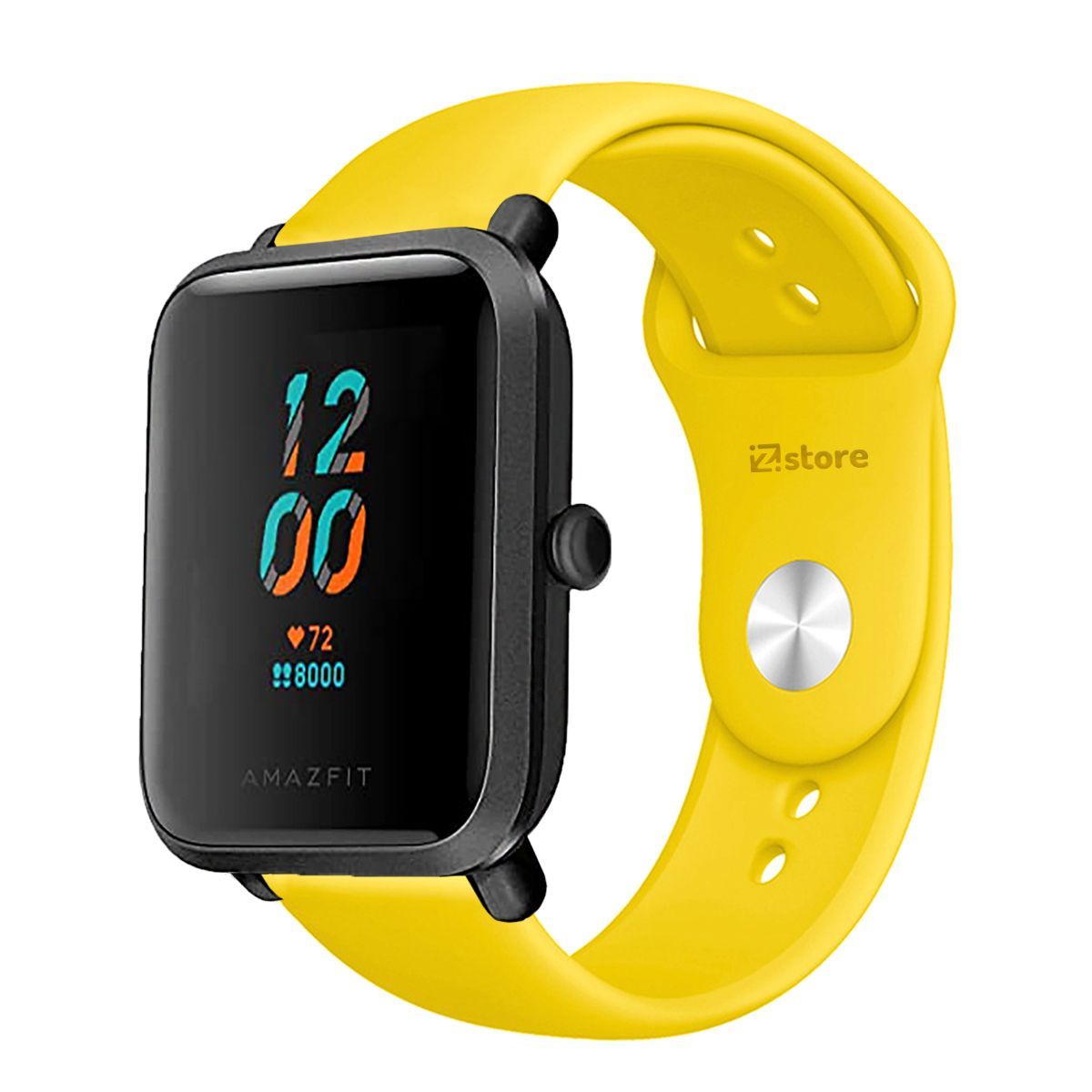 GENERICO - Correa Compatible Con Amazfit Bip S Amarillo Broche 20mm