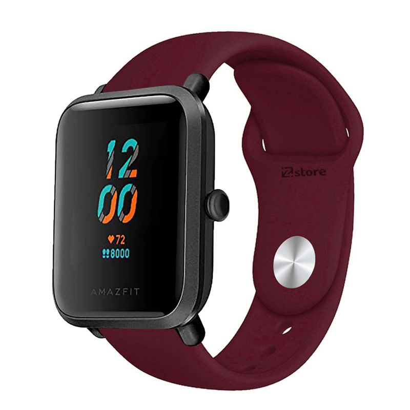 GENERICO - Correa Compatible Con Amazfit Bip S Vino Broche 20mm