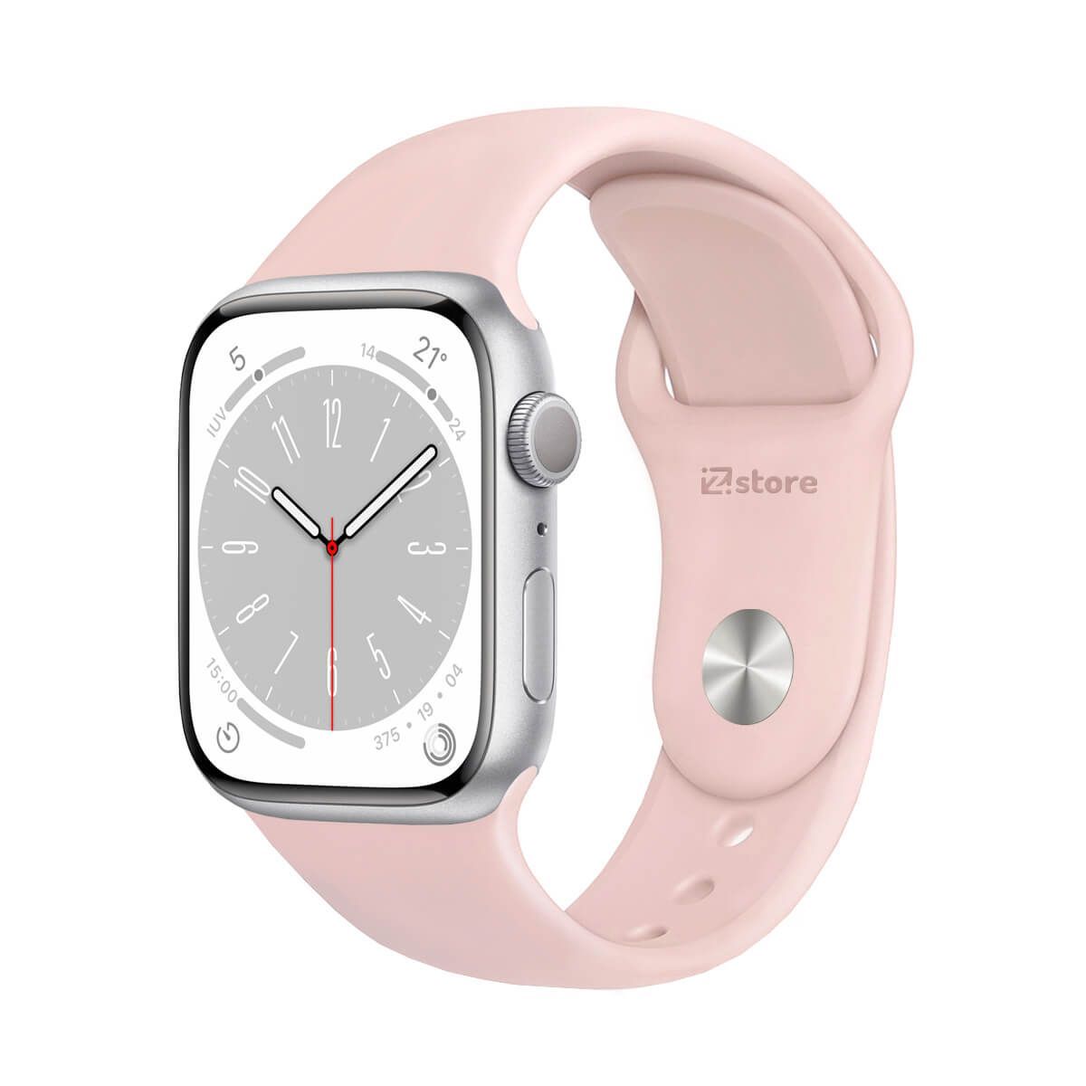 GENERICO - Correa Compatible Con Apple Watch 42mm / 44mm / 45mm Palo Rosa