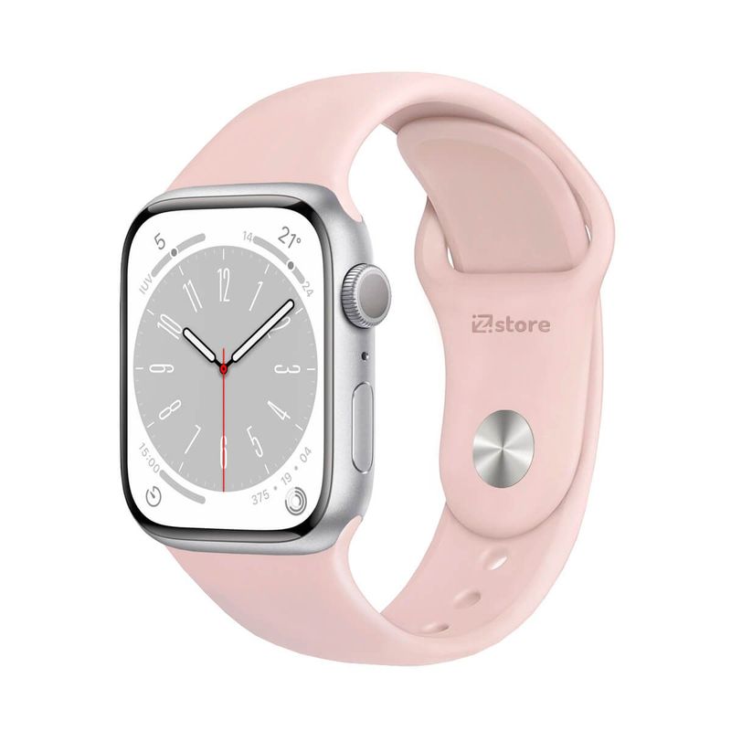 GENERICO - Correa Compatible Con Apple Watch 42mm / 44mm / 45mm Palo Rosa