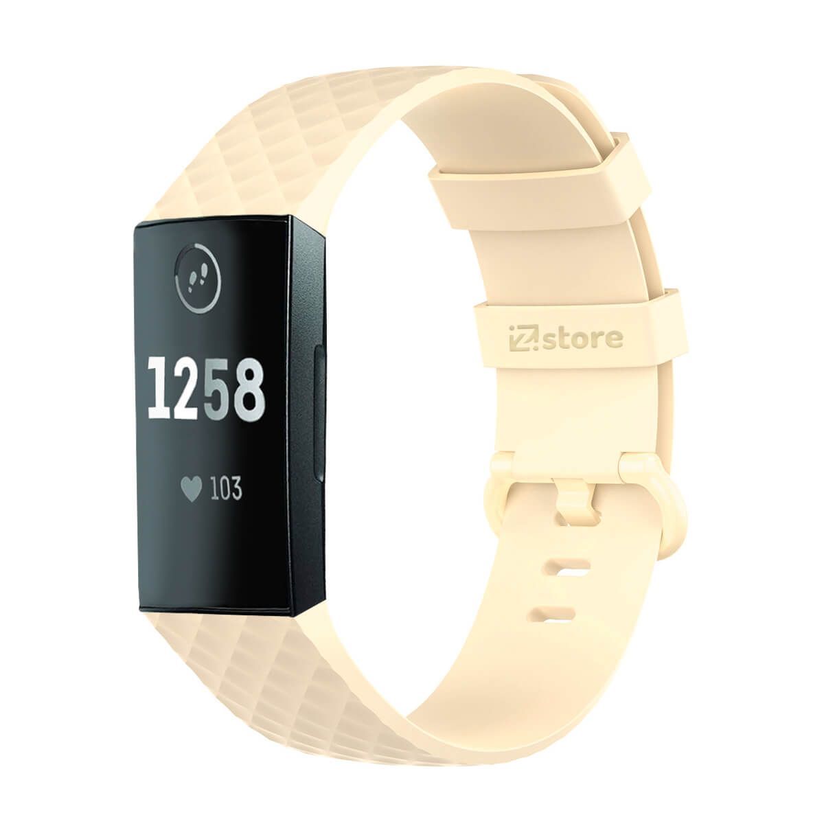 GENERICO - Correa Compatible Con Fitbit Charge 3 Amarillo Pastel