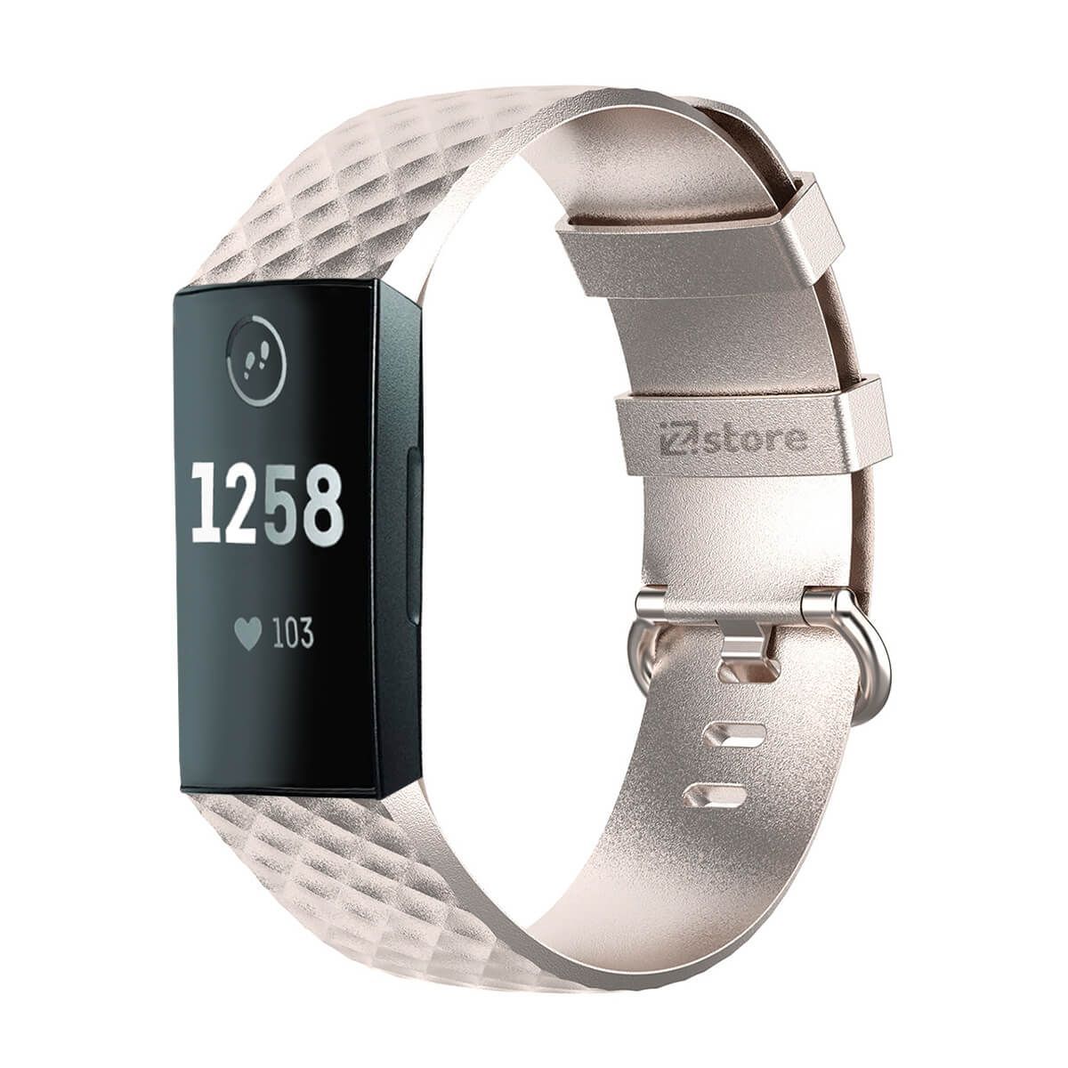 GENERICO - Correa Compatible Con Fitbit Charge 3 Dorado