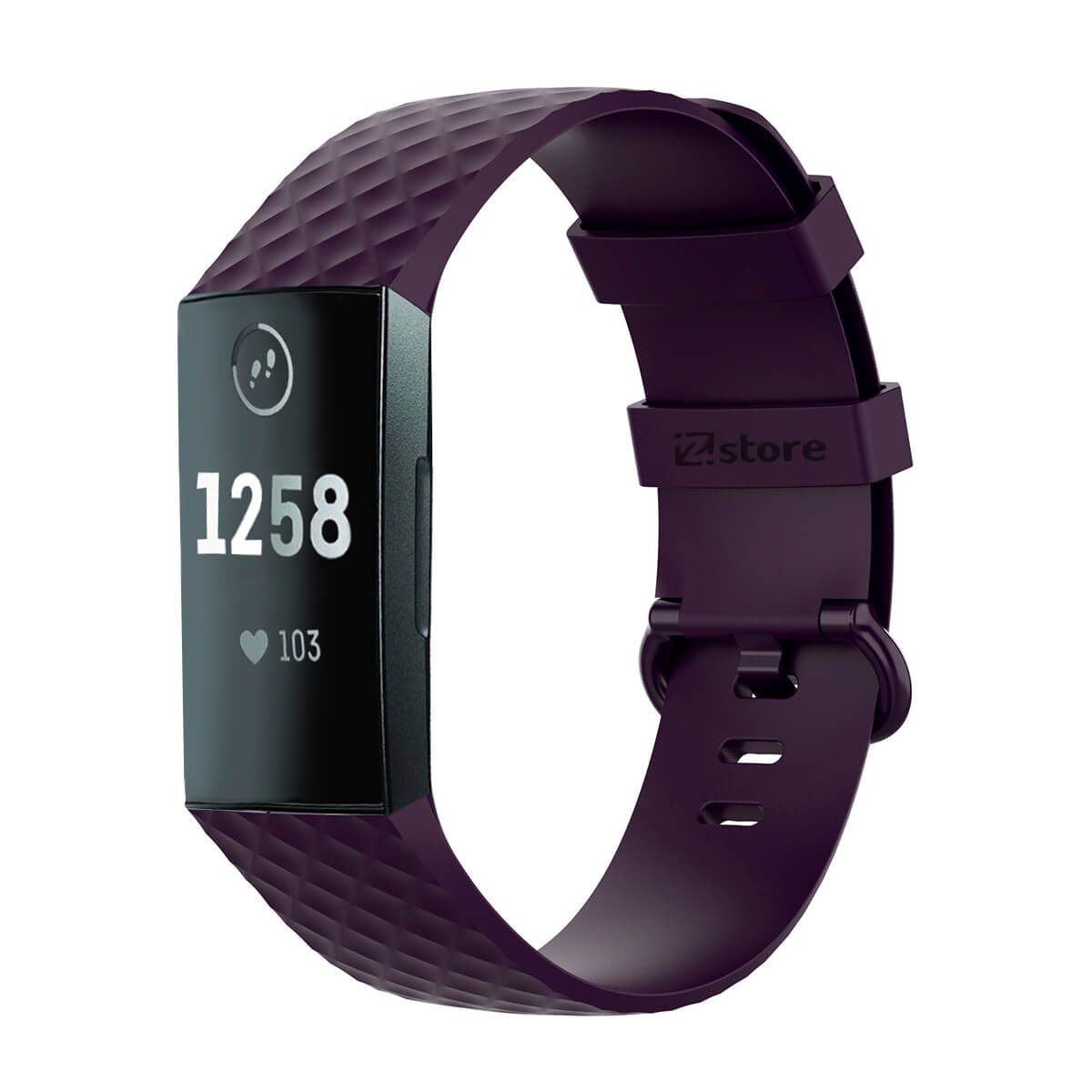 GENERICO - Correa Compatible Con Fitbit Charge 3 Uva
