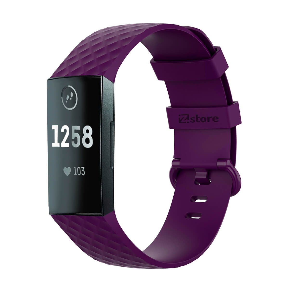 GENERICO - Correa Compatible Con Fitbit Charge 4 Morado