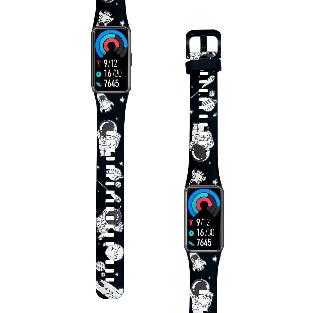 GENERICO - Correa Compatible Con Huawei Band 6 Astronauta