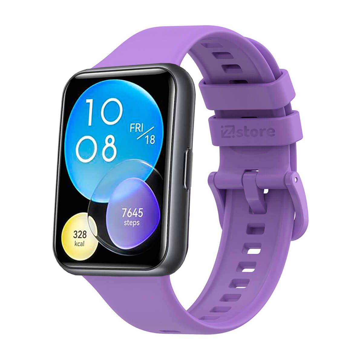 GENERICO - Correa Compatible Con Huawei Watch Fit 2 Lila