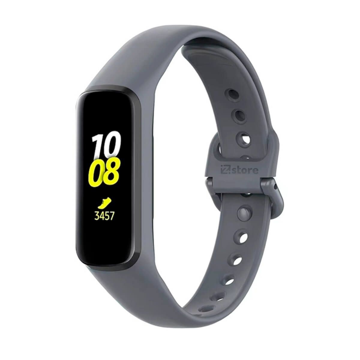 GENERICO - Correa Compatible Con Samsung Galaxy Fit 2 Gris Oscuro