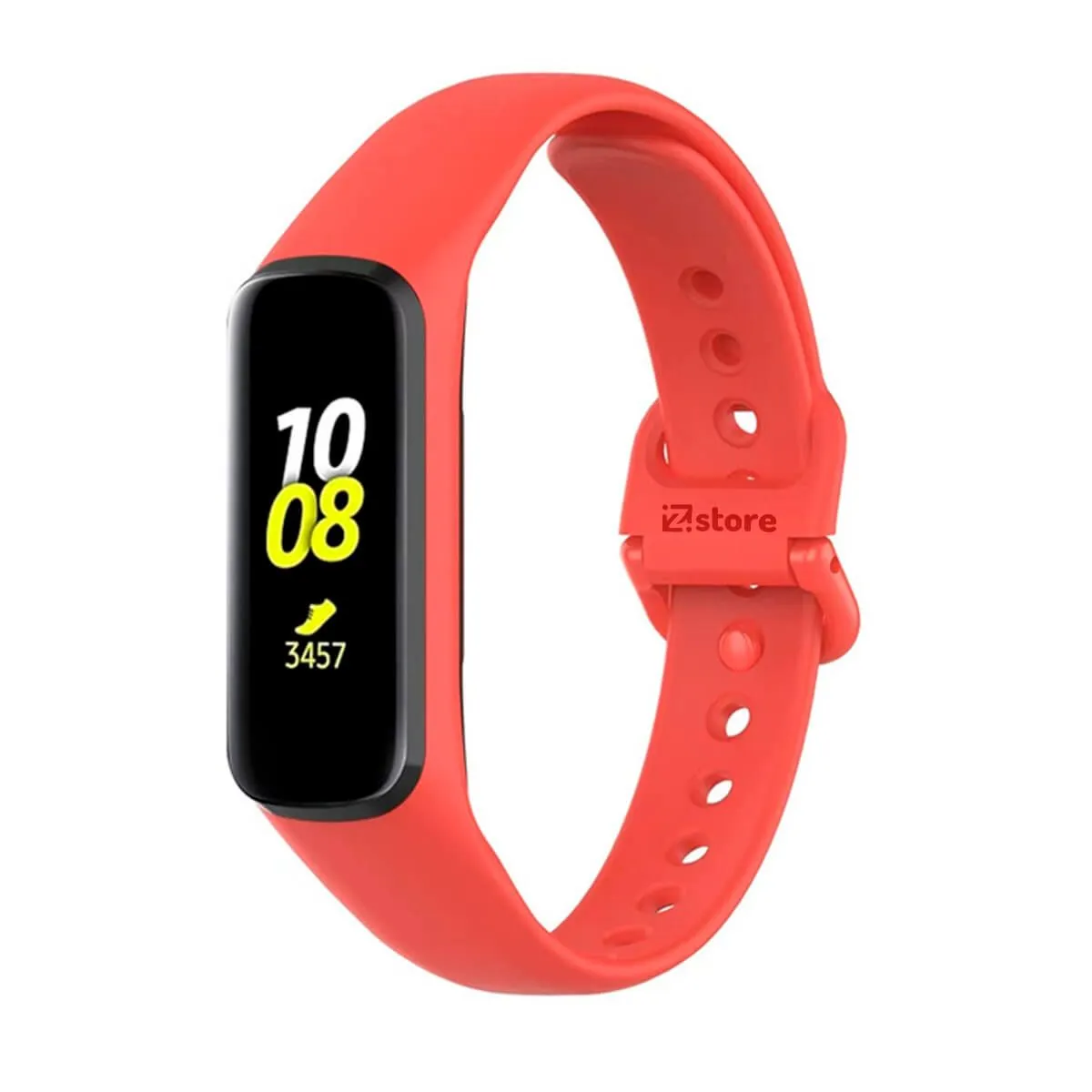 GENERICO - Correa Compatible Con Samsung Galaxy Fit 2 Rojo
