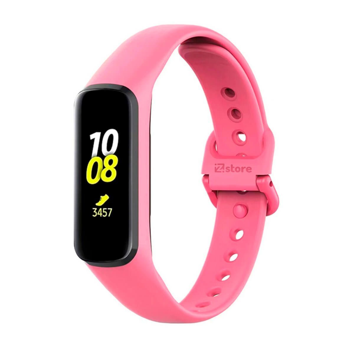 GENERICO - Correa Compatible Con Samsung Galaxy Fit 2 Rosado