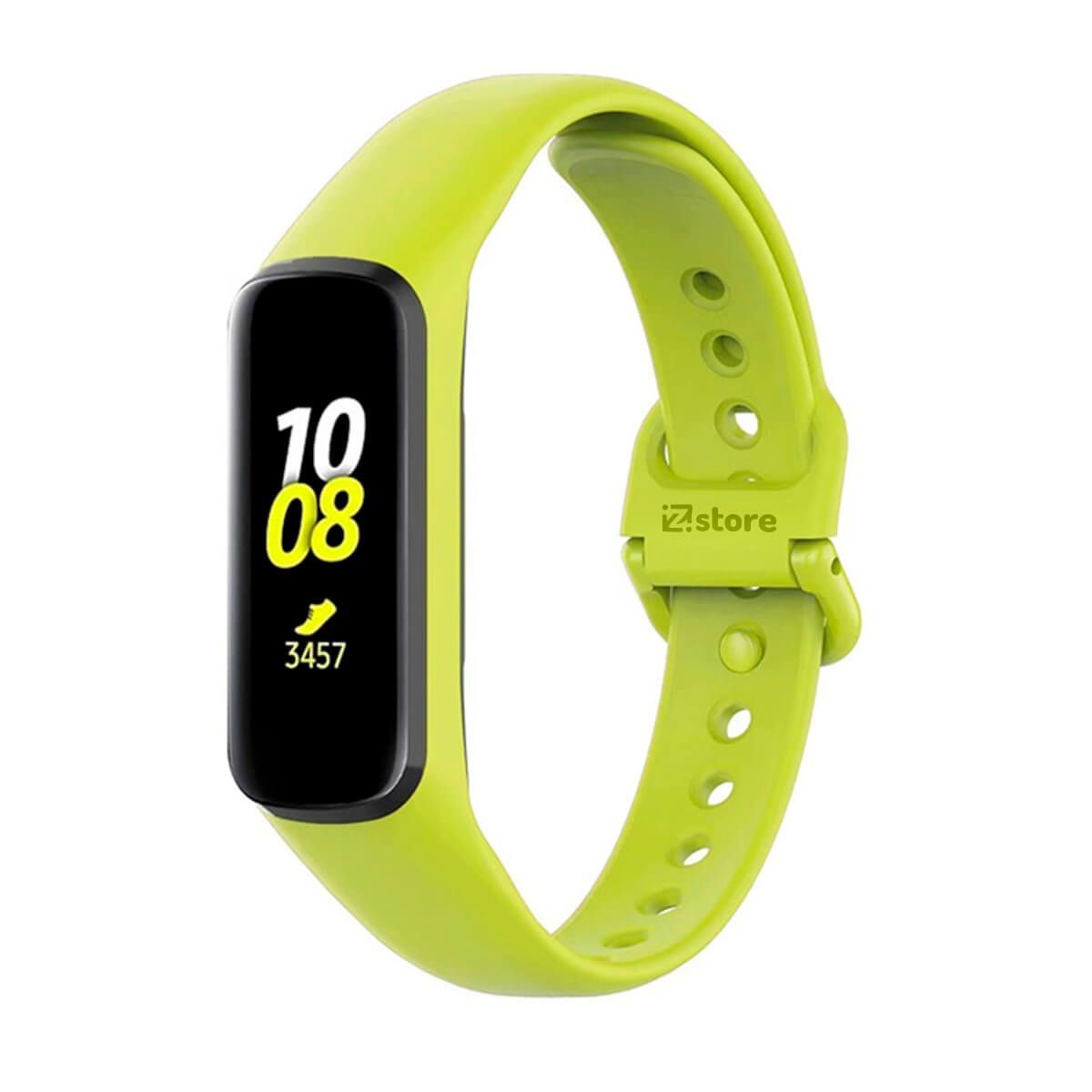 GENERICO - Correa Compatible Con Samsung Galaxy Fit 2 Verde Limon