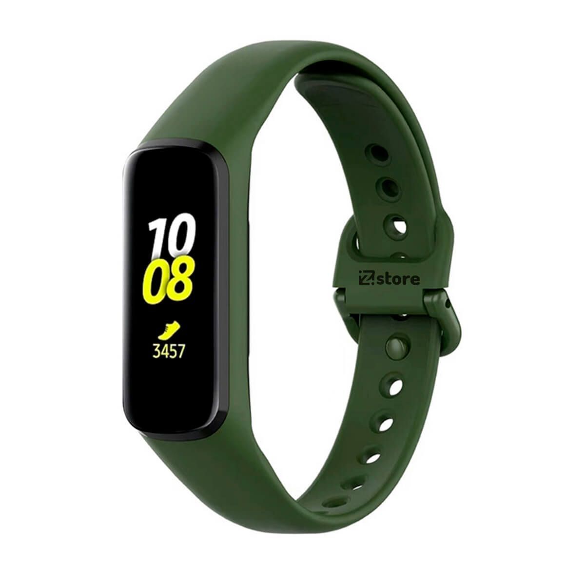 GENERICO - Correa Compatible Con Samsung Galaxy Fit 2 Verde Militar