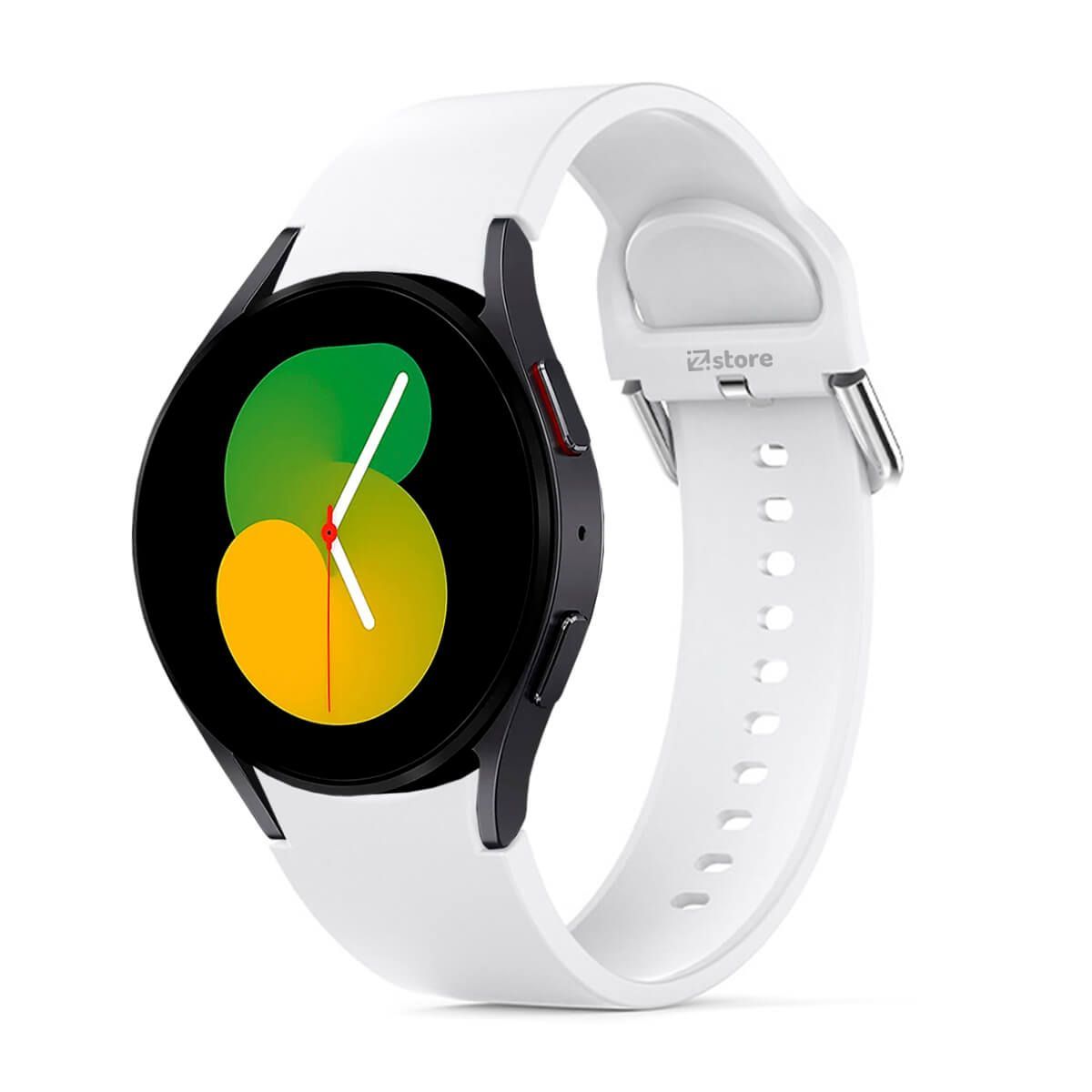 GENERICO - Correa Compatible Con Samsung Galaxy Watch 5 Blanco
