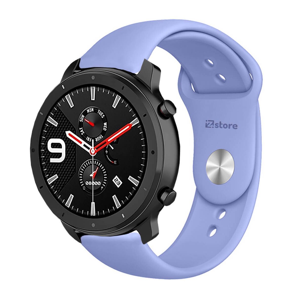 GENERICO - Correa Compatible Con Amazfit GTR 42mm Lavanda Broche 20mm