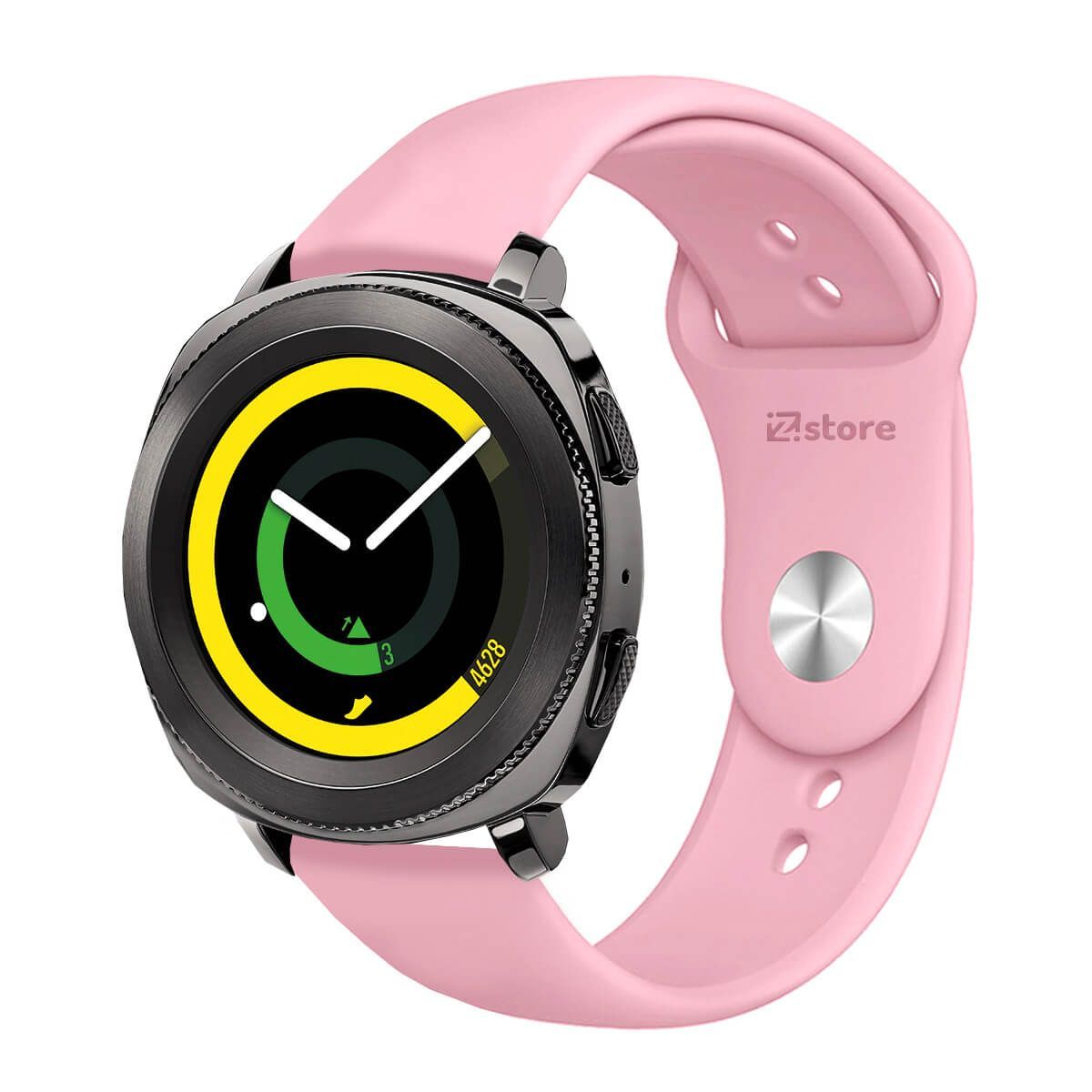 GENERICO - Correa Compatible Con Samsung Gear Sport Rosado Broche 20mm