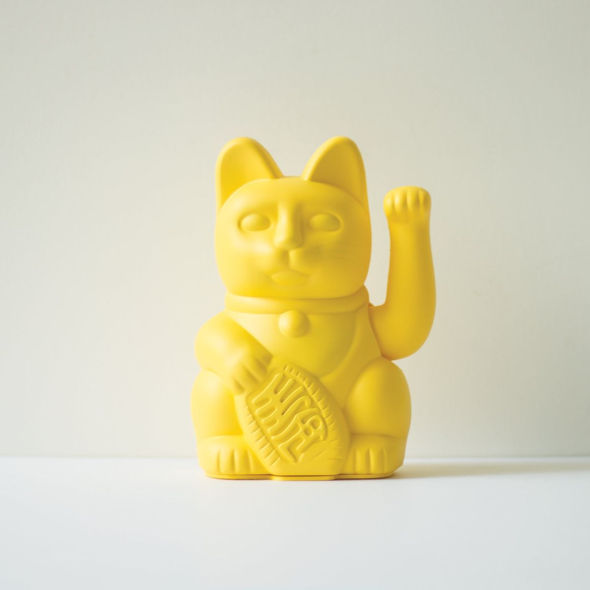 LUCKY CATS - Gato de la Suerte Amarillo