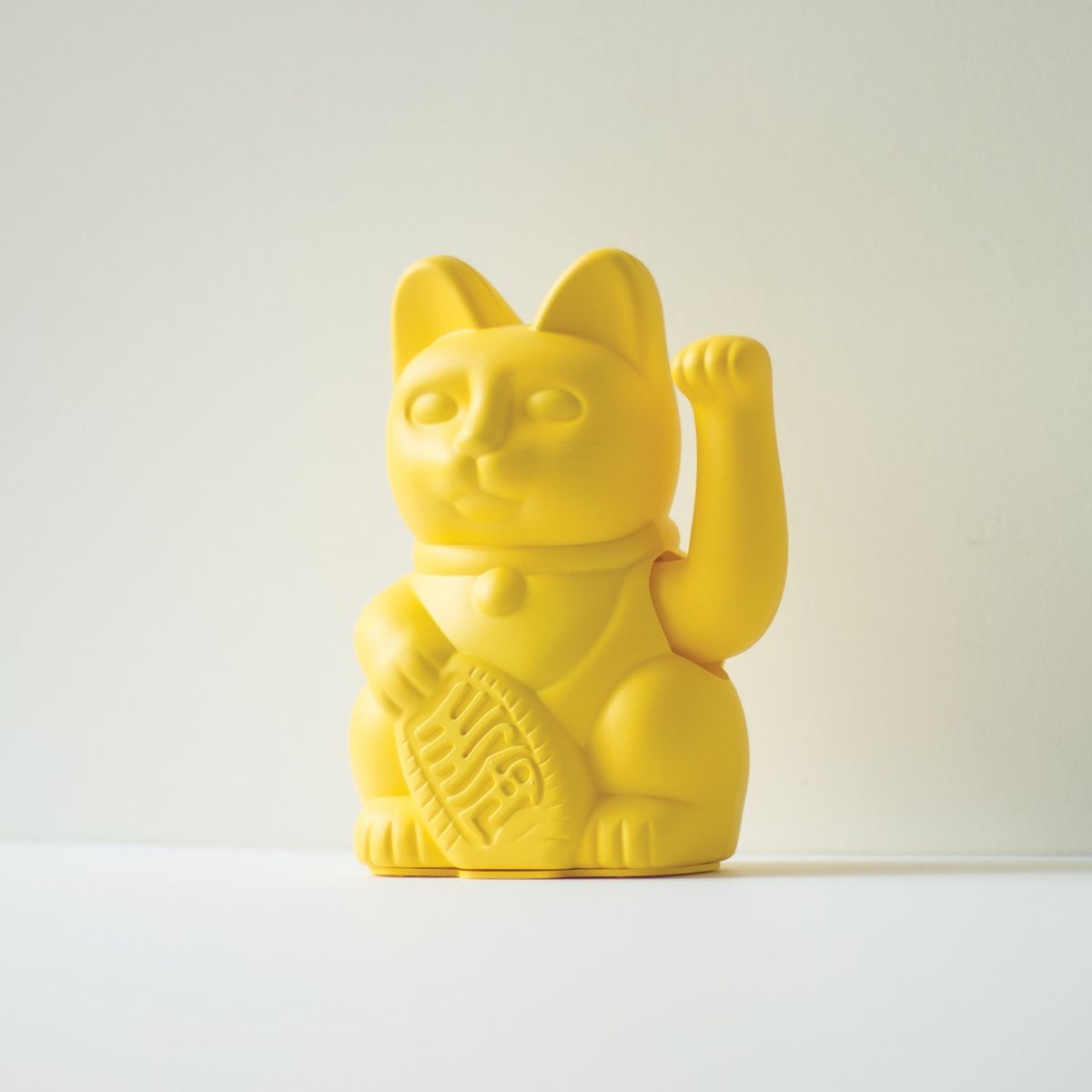 LUCKY CATS - Gato de la Suerte Amarillo