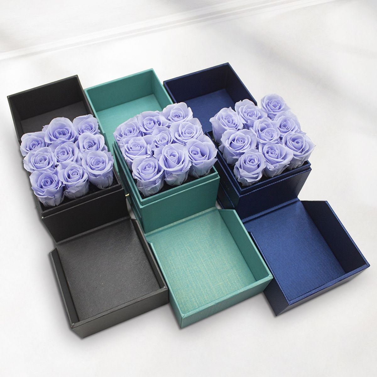 AIROSA - Rosa eterna preservada - Color Lavanda - Joyero