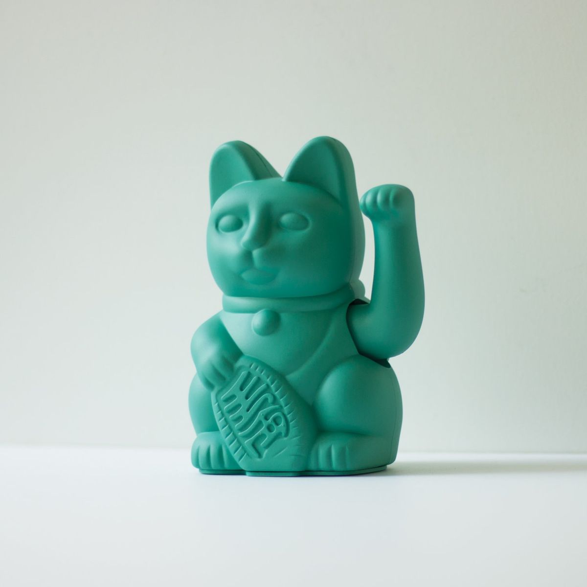 LUCKY CATS - Gato de la Suerte Verde Jade