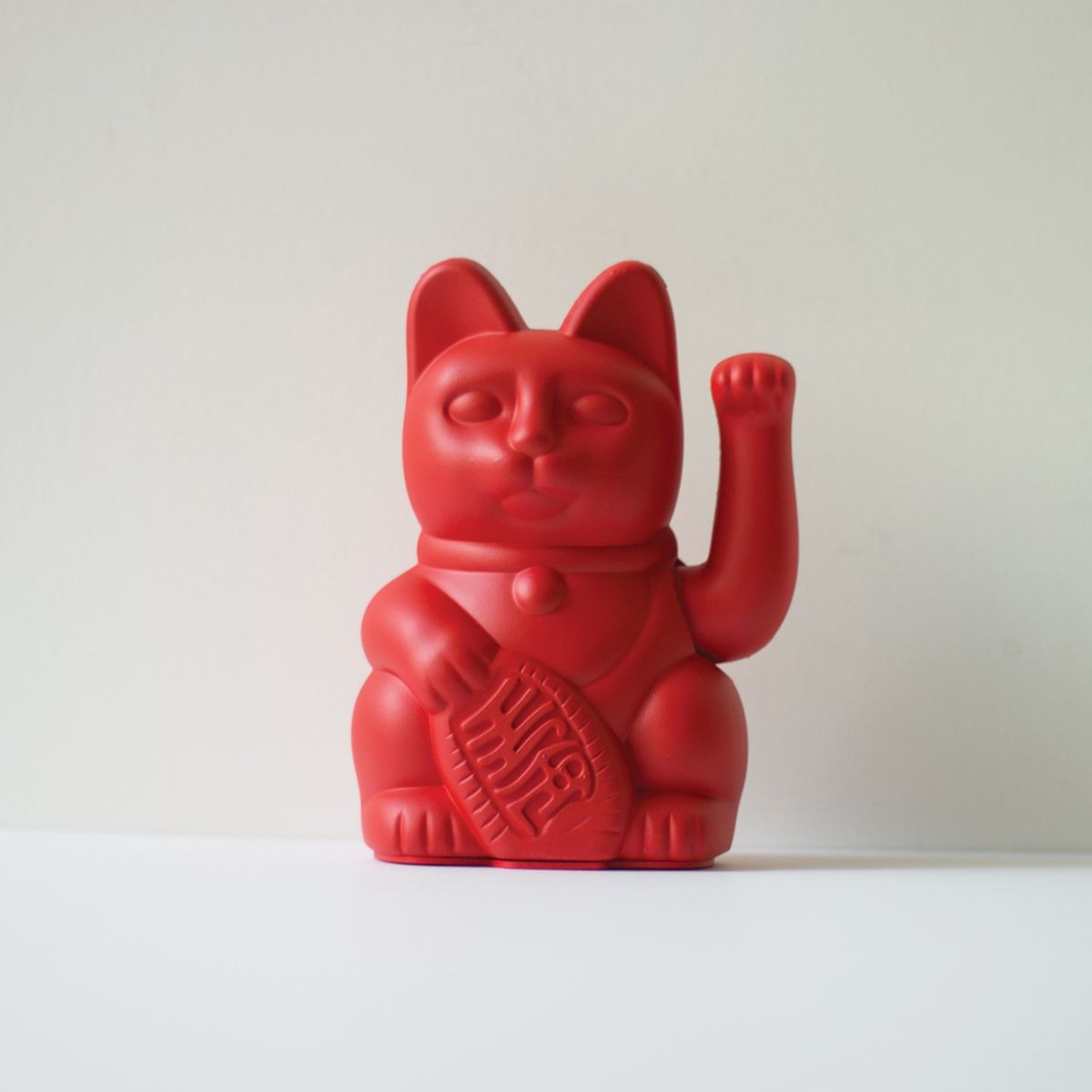 LUCKY CATS - Gato de la Suerte Rojo