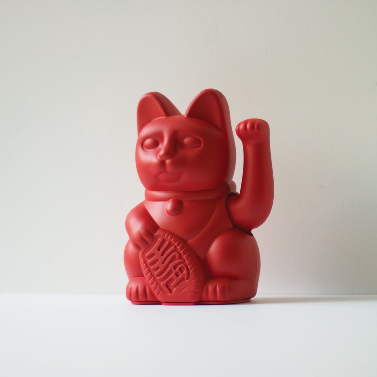 LUCKY CATS - Gato de la Suerte Rojo