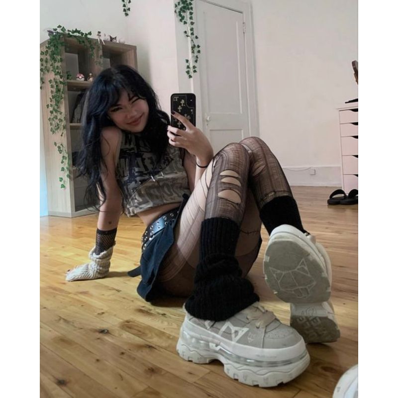 GENERICO - Leg Warmers Polainas Calentadores Escarpines - 70 cms