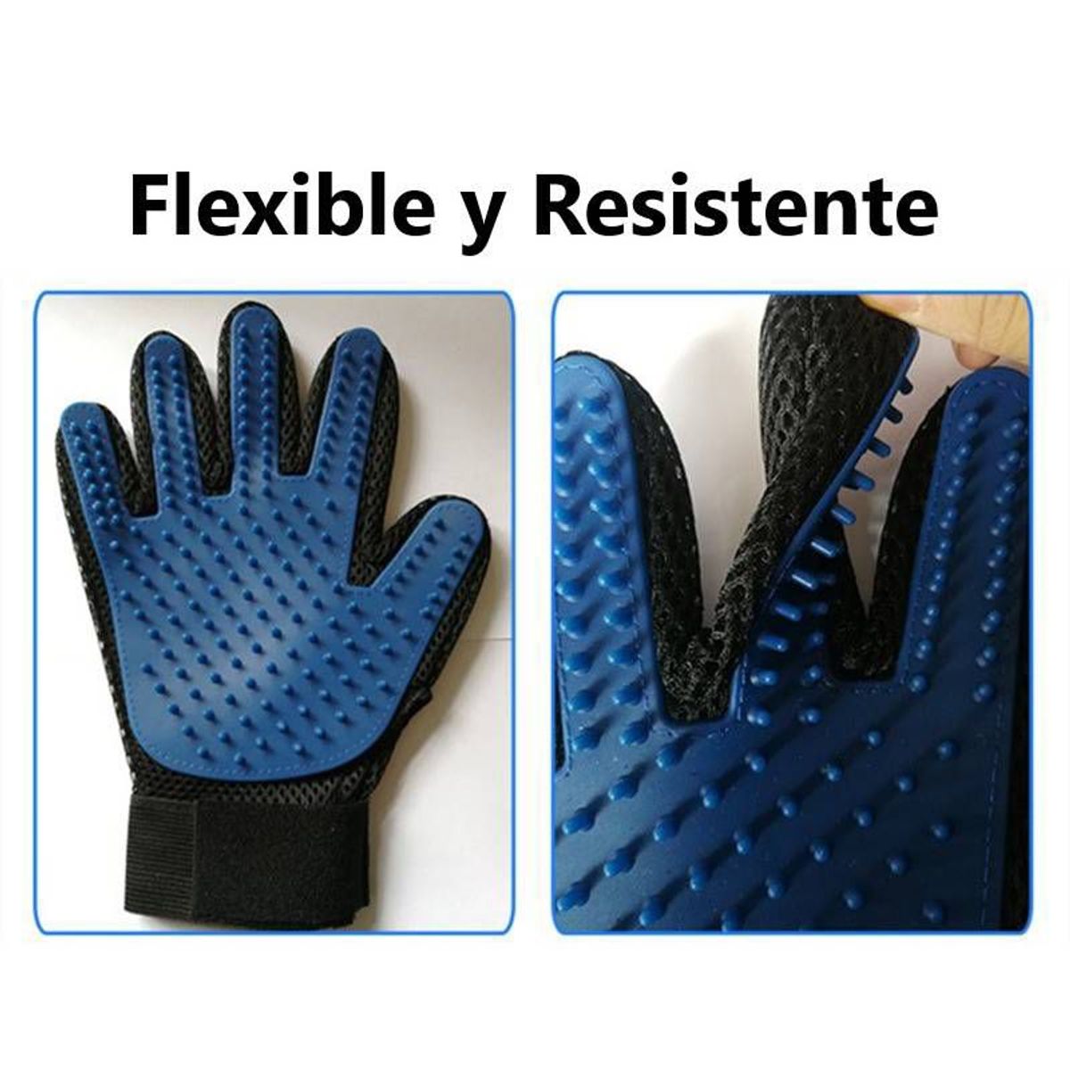 GENERICO - Guantes removedor de pelusa y pelos de mascotas perro gato