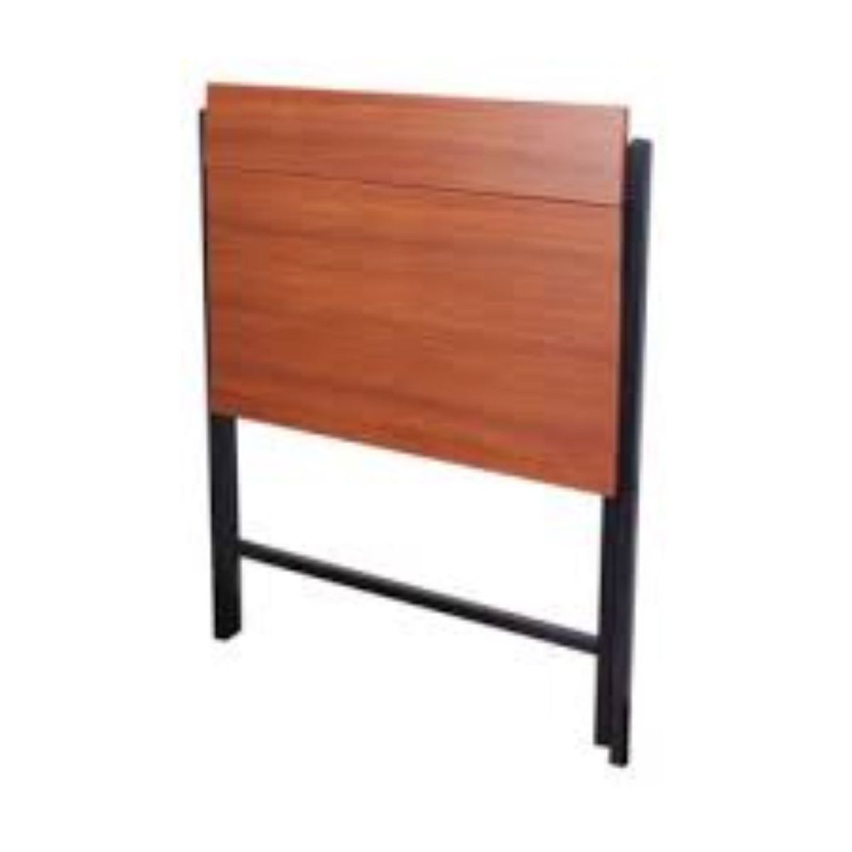 GENERICO - Escritorio plegable para laptops 80cm - color Cedro