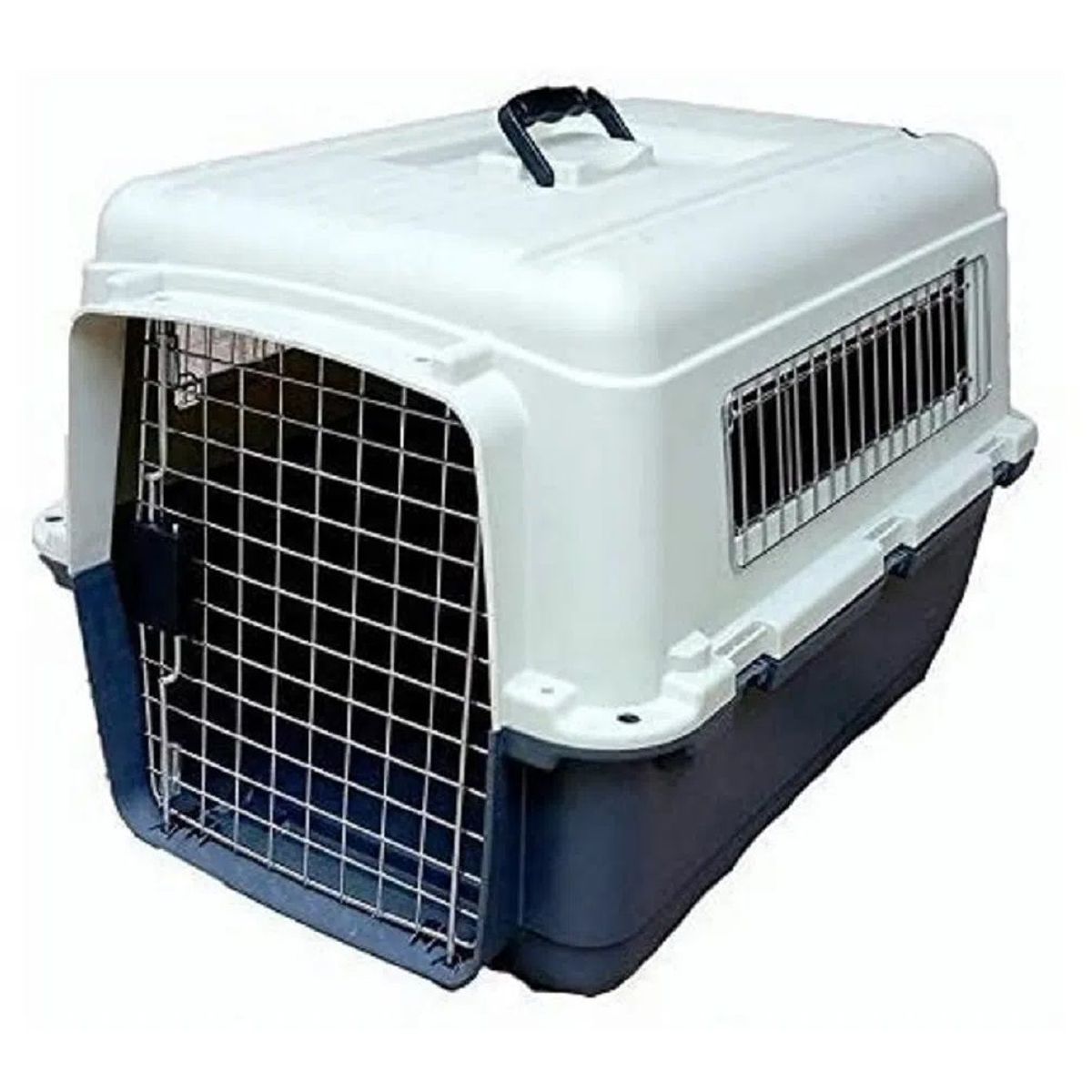 GENERICO - Kennel L70 Transportador con comedero para Mascotas FIBRA