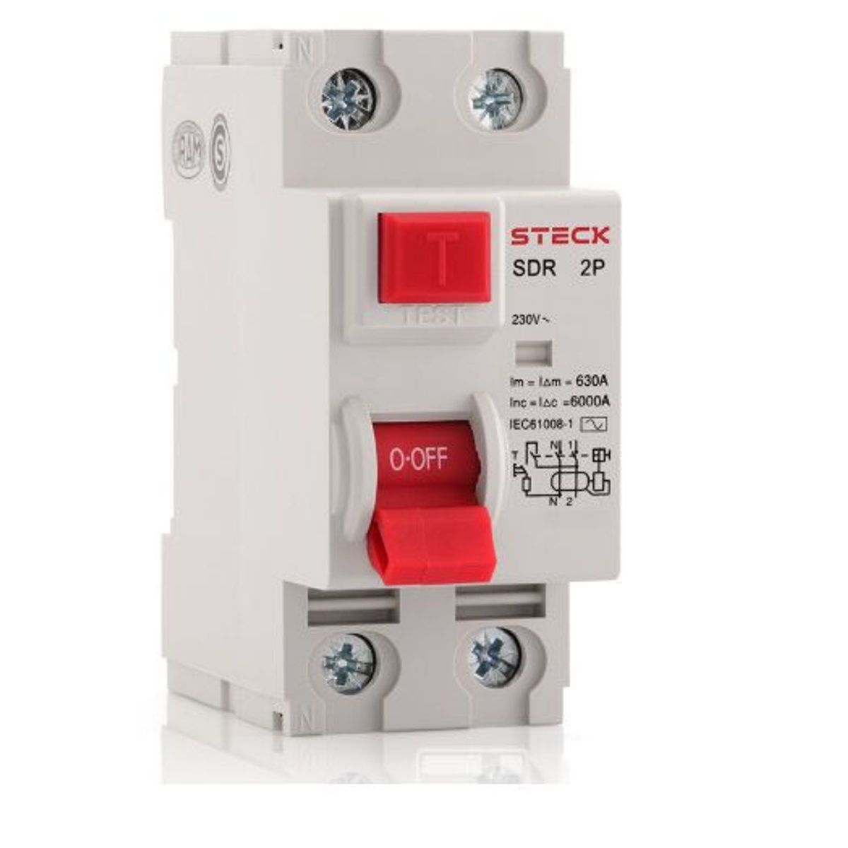 STECK - INTERRUPTOR DIFERENCIAL 2P 40 400V 30MA