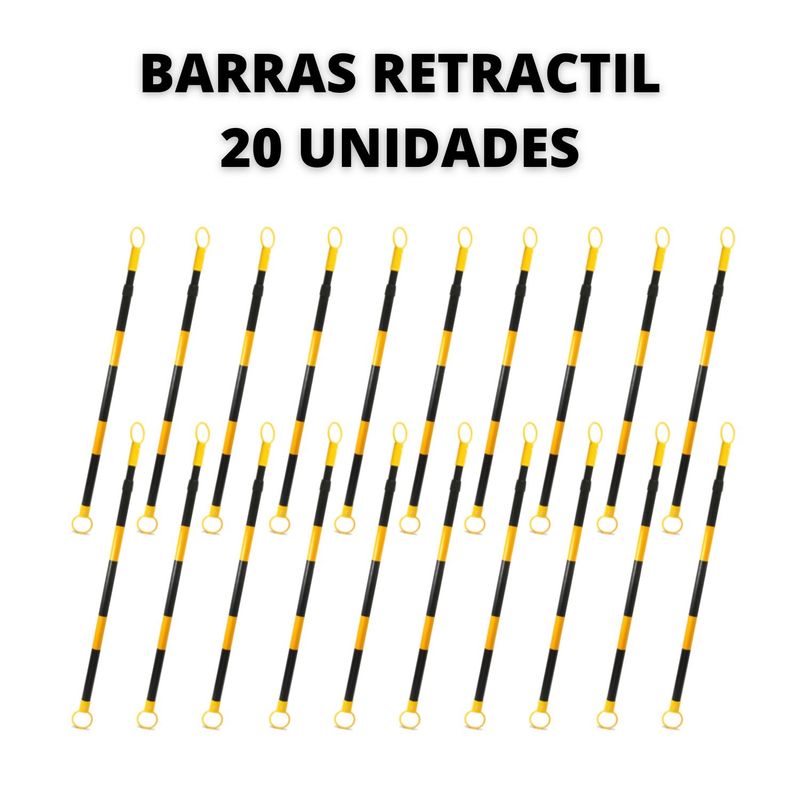 GENERAC - CAJA DE BARRA RETRACTIL  DE 20 UND - 150 CM a 215 CM APROX
