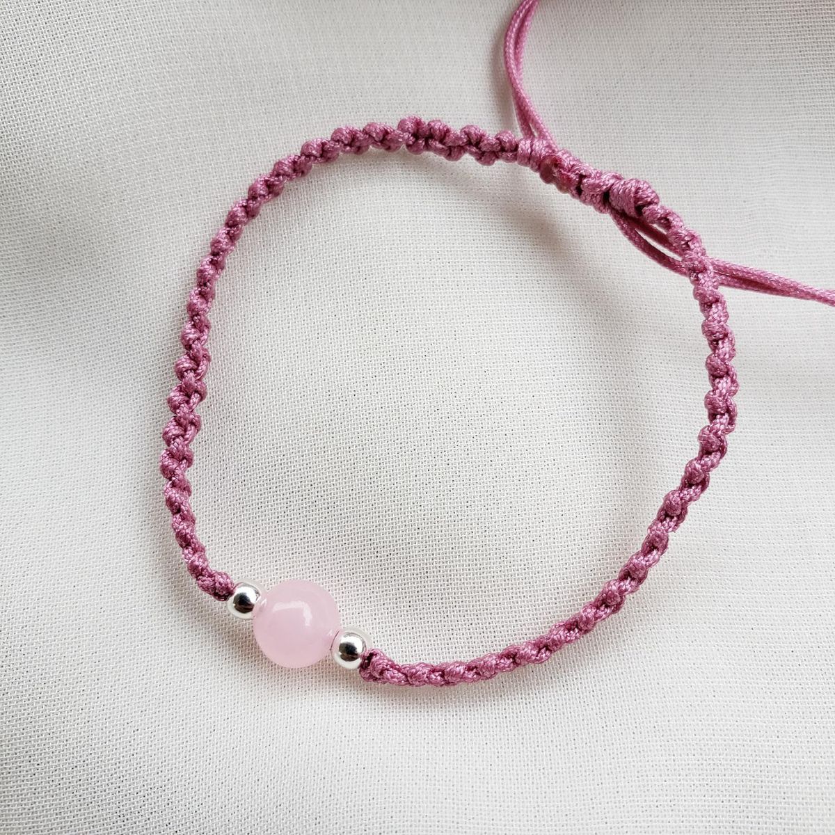 INTUERI - Pulsera Nalu Cuarzo Rosa