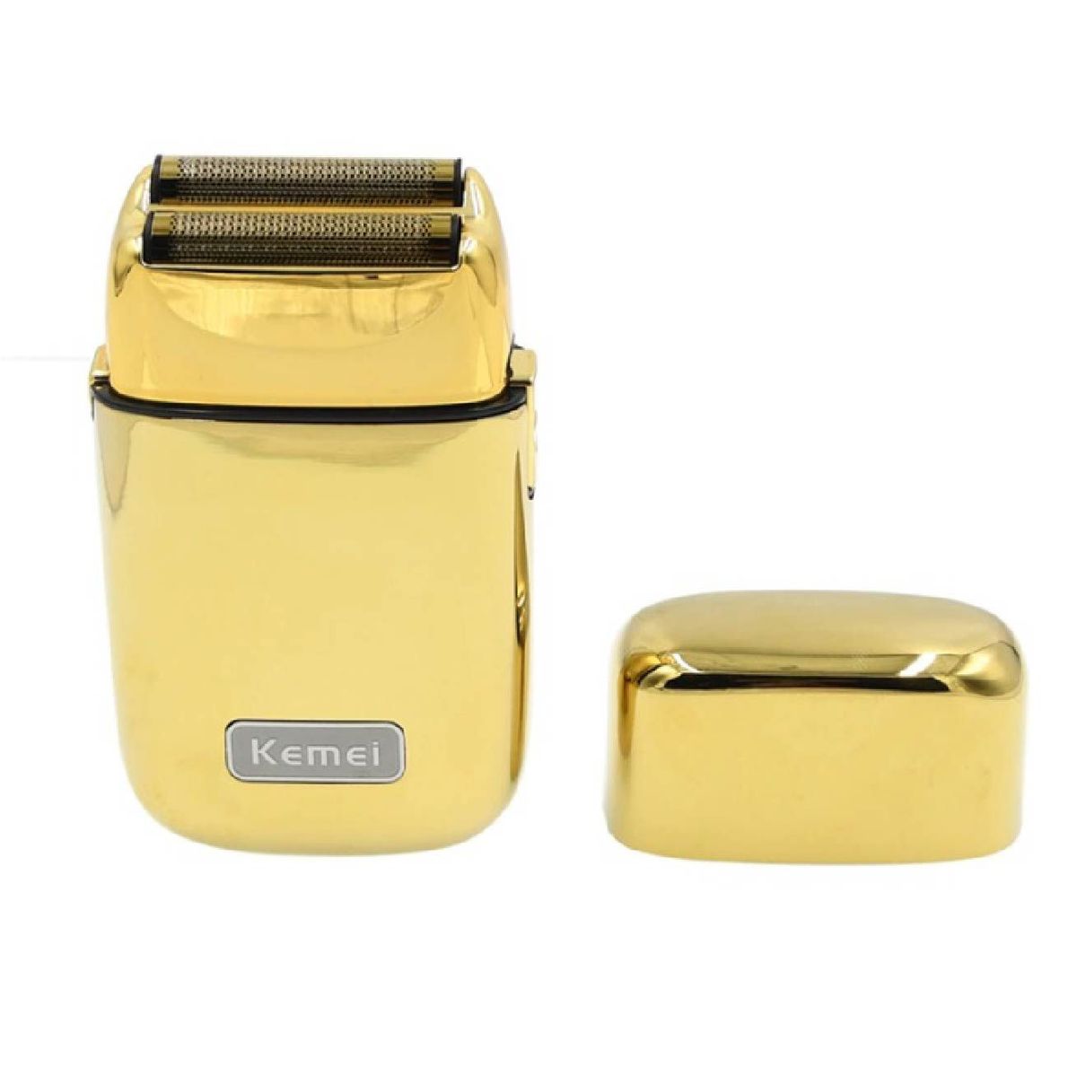 KEMEI - Afeitadora Shaver Kemei Recargable Dorada