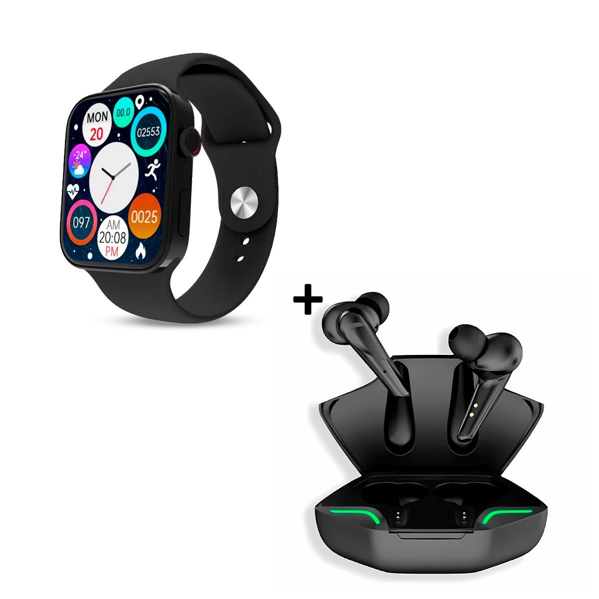 SASARU - Smartwatch i9 Pro Max S Negro - Audífonos Gamer G11