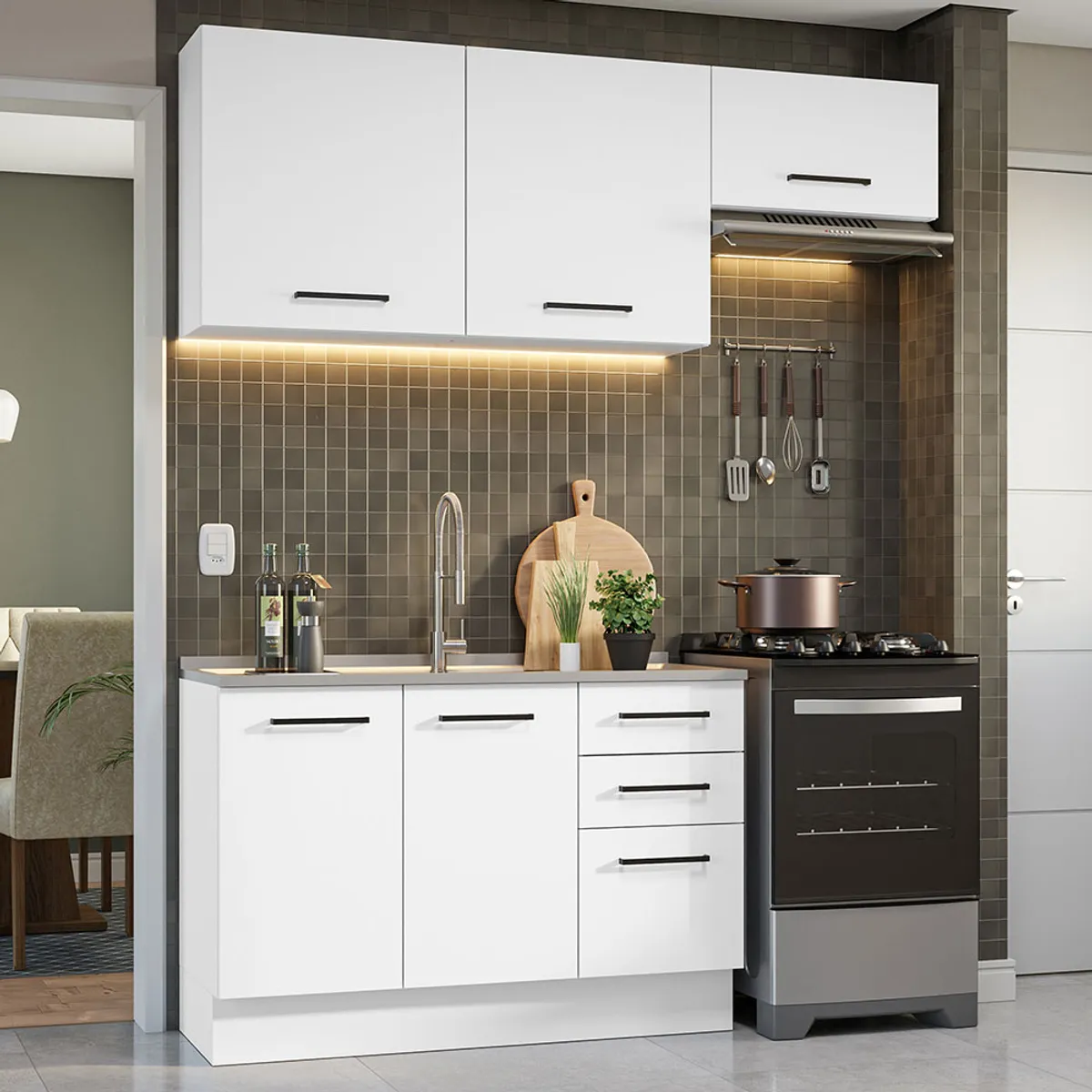 MADESA - Mueble de Cocina Integral Agata 180 cm 09
