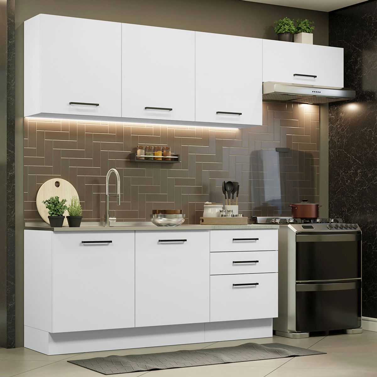 MADESA - Mueble de Cocina Integral Agata 260 cm 02