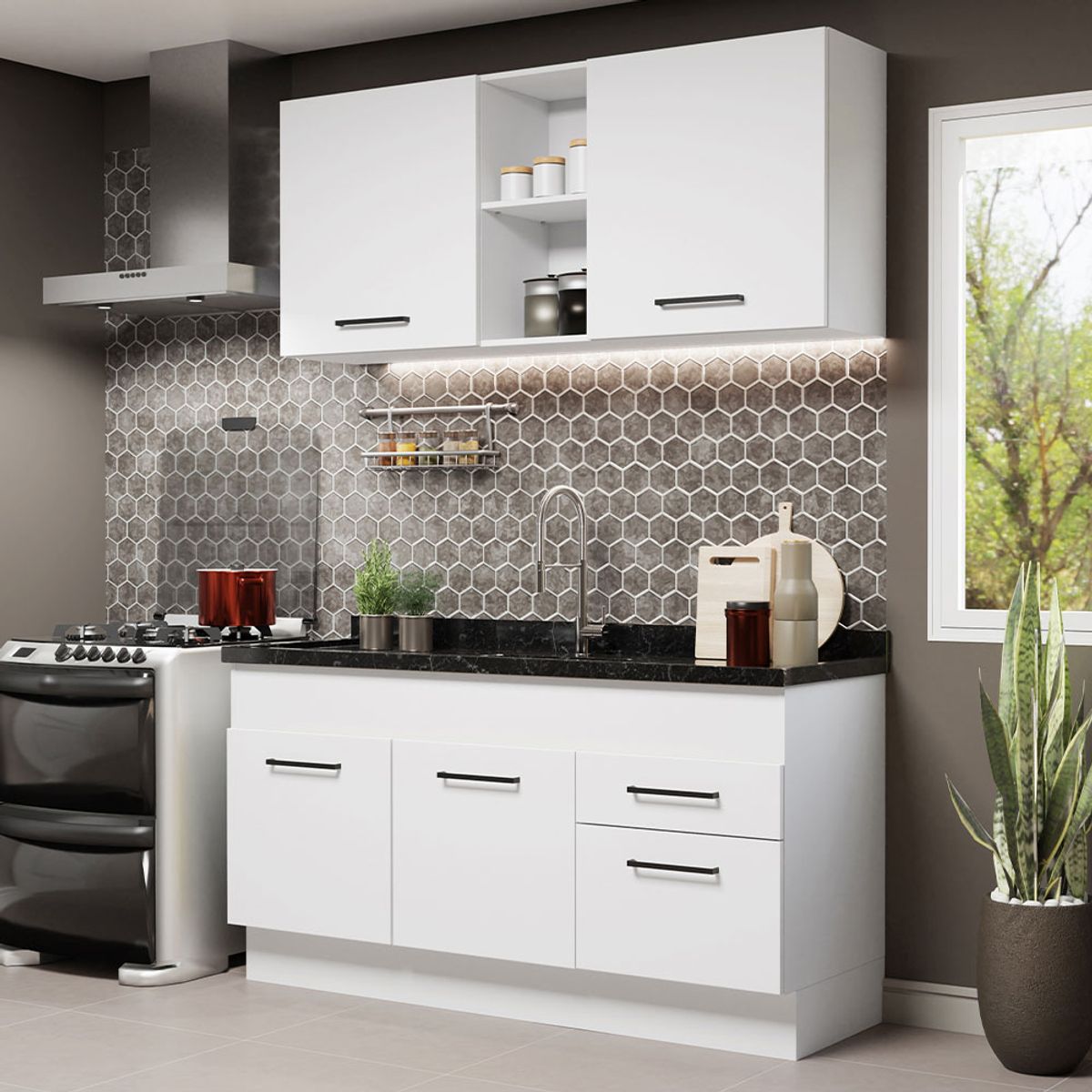 MADESA - Mueble de Cocina Integral Agata 150 cm 02