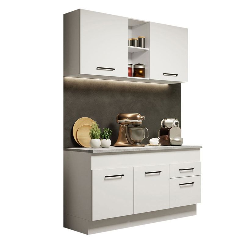 MADESA - Mueble de Cocina Integral Agata 150 cm - Con Encimera 01