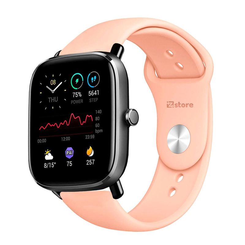 GENERICO - Correa Compatible Con Amazfit GTS3 Melon Broche 20mm