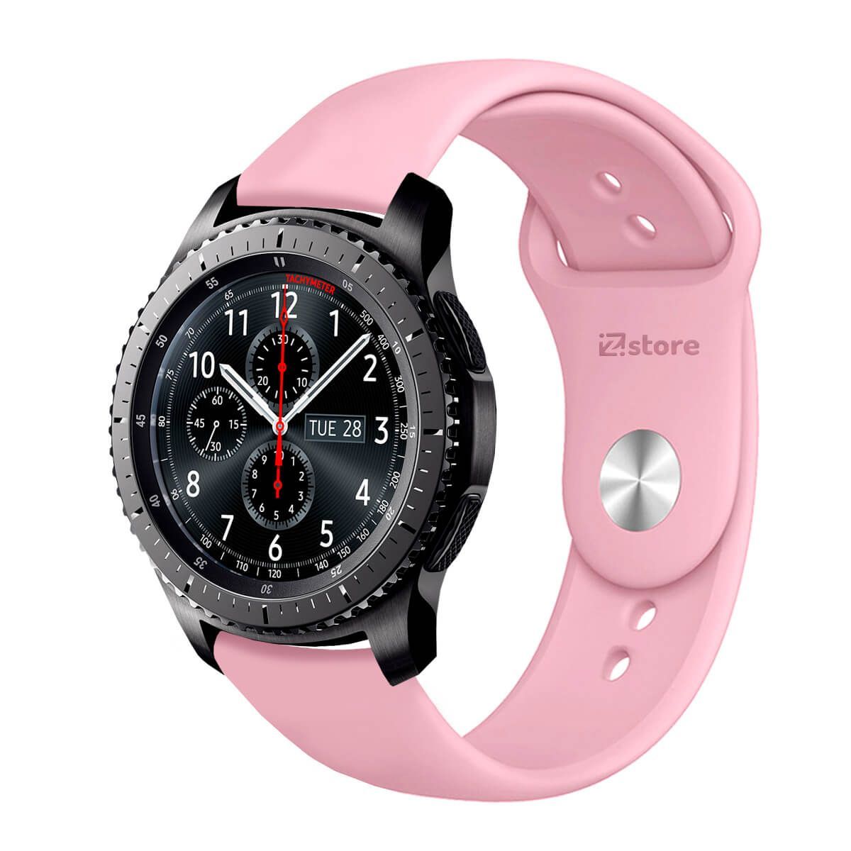 GENERICO - Correa Compatible Con Samsung Galaxy Gear S3 Classic Rosado