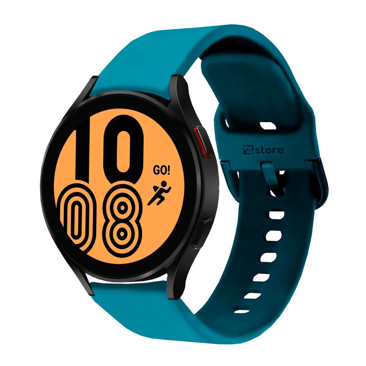 GENERICO - Correa Compatible Con Samsung Galaxy Watch 42mm Azul Turquesa