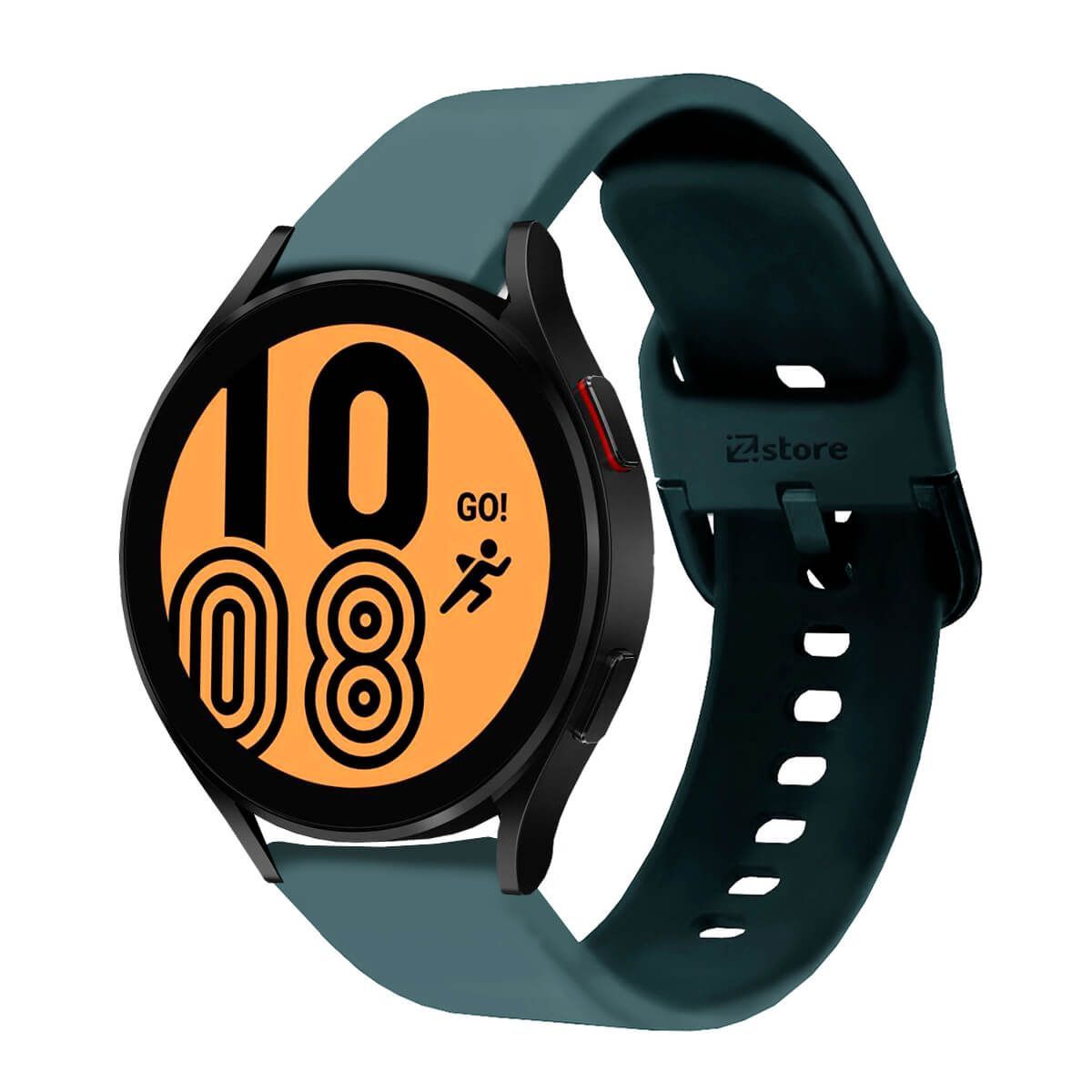GENERICO - Correa Compatible Con Samsung Galaxy Watch 42mm Verde Oscuro